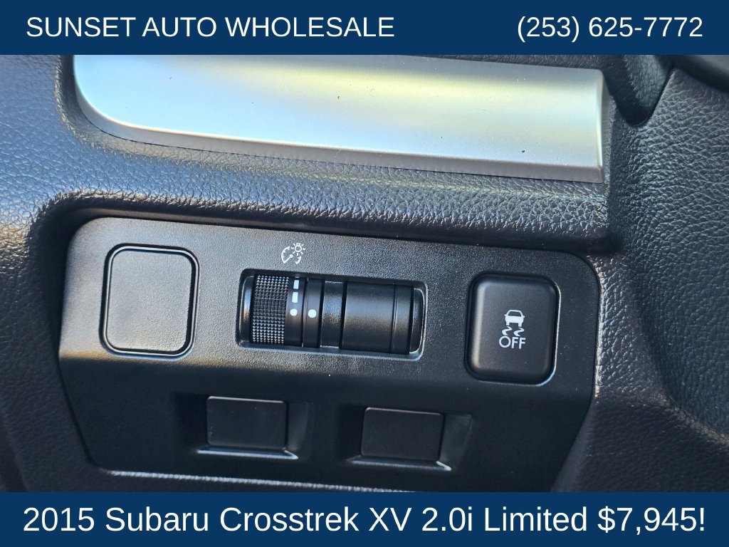 Used 2015 Subaru Crosstrek 2.0i Limited w/ Popular Package #1 AWD/4WD image 22