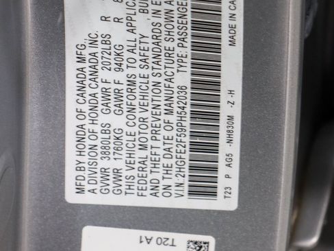 Used 2023 Honda Civic Sport image 30