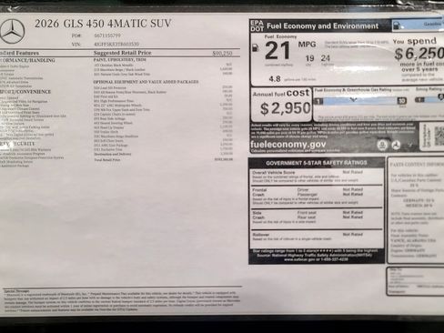 New 2026 Mercedes-Benz GLS 450 4MATIC image 29