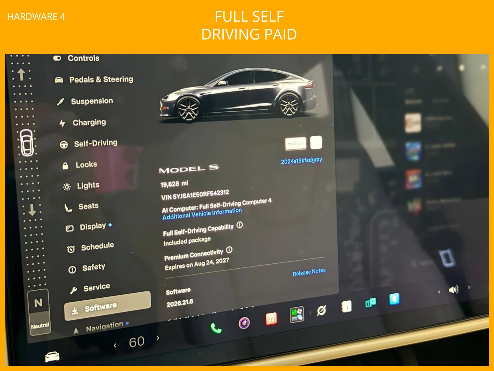 Used 2024 Tesla Model S AWD/4WD image 2