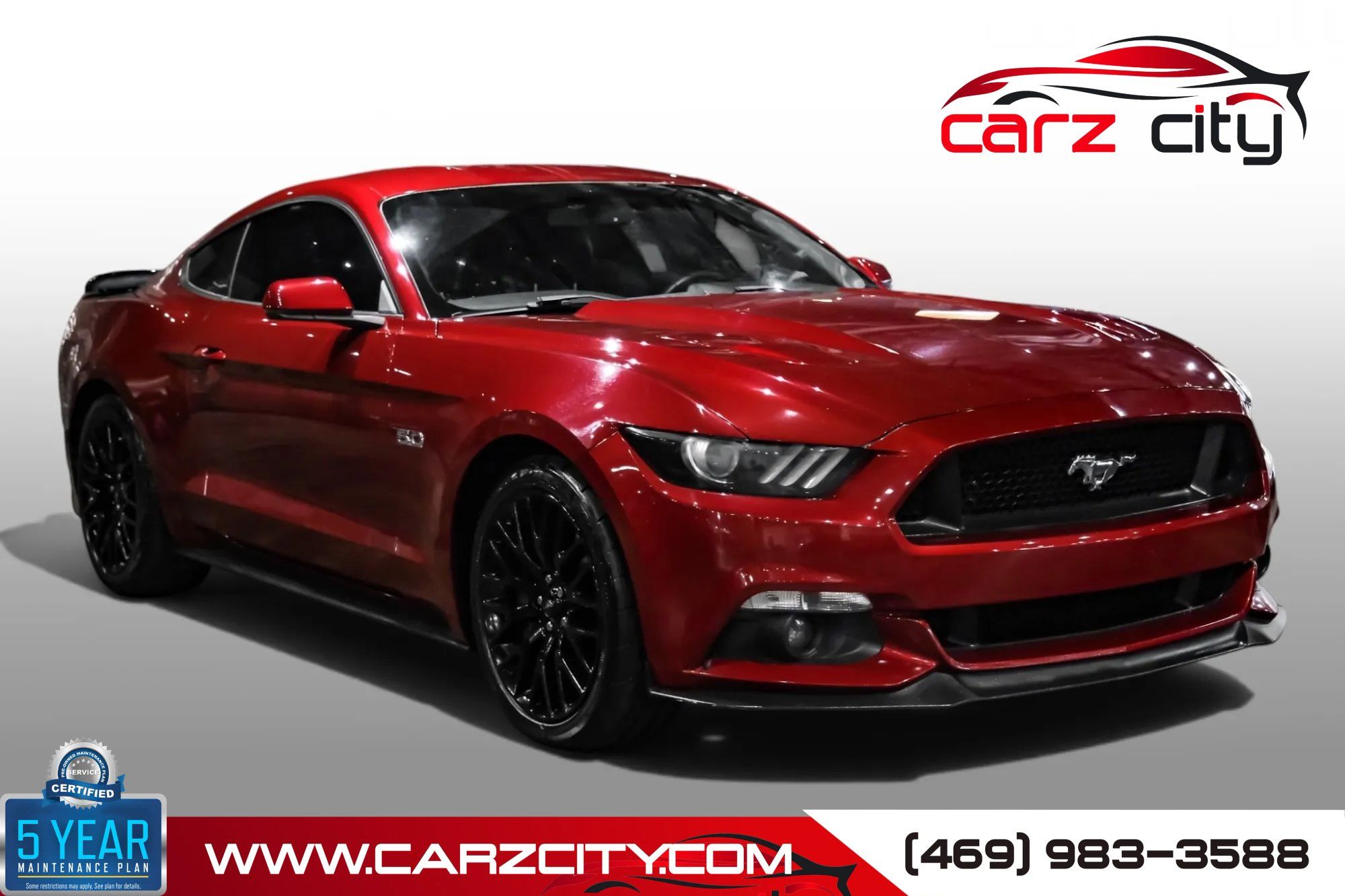 Used 2016 Ford Mustang GT Premium w/ GT Performance Package RWD image 1