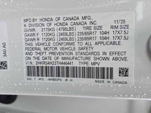 New 2026 Honda CR-V LX image 35