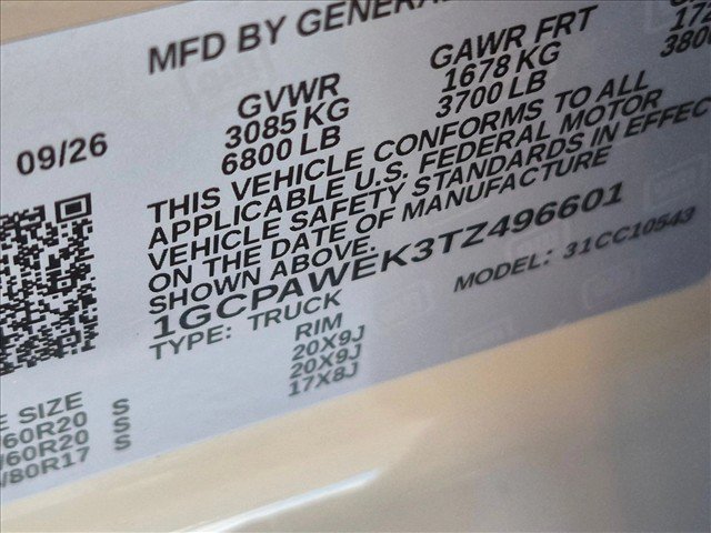 New 2026 Chevrolet Silverado 1500 RST w/ RST Select Package RWD image 17