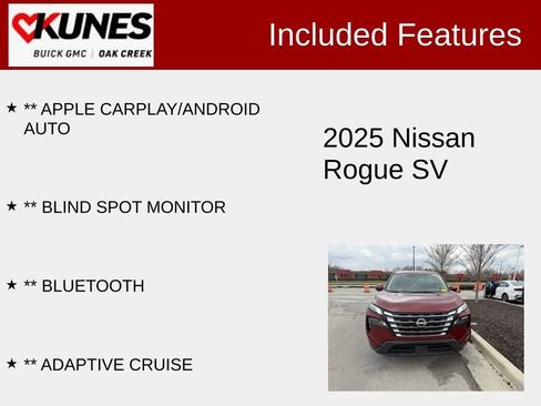 Used 2025 Nissan Rogue SV image 2