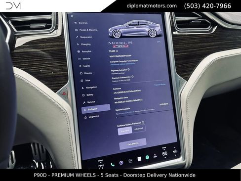 Used 2016 Tesla Model S P100D AWD/4WD image 33