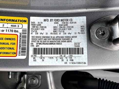 Certified 2021 Ford Bronco Sport image 19