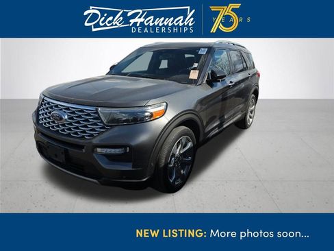 Used 2020 Ford Explorer Platinum w/ Premium Technology Package AWD/4WD image 1