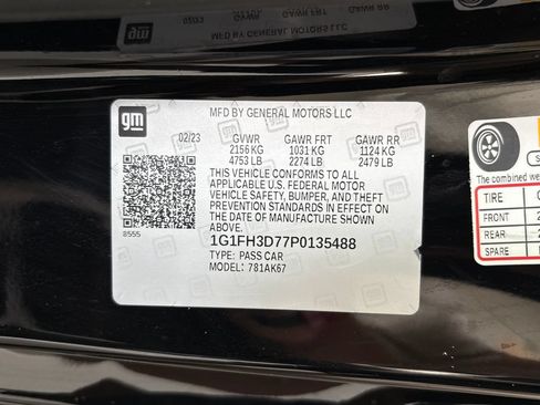 Used 2023 Chevrolet Camaro SS RWD image 35