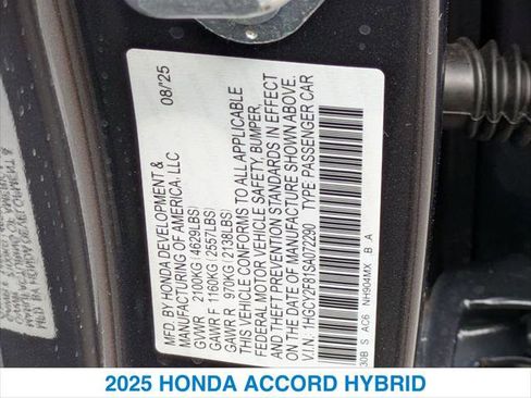 New 2025 Honda Accord Touring image 26
