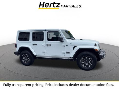 Used 2025 Jeep Wrangler Unlimited Sahara AWD/4WD image 1