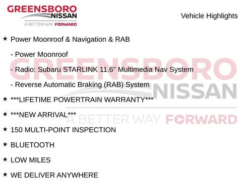Used 2024 Subaru Outback Wilderness AWD/4WD image 2