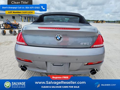 Used 2010 BMW 650i Convertible w/ Sport Pkg RWD image 8