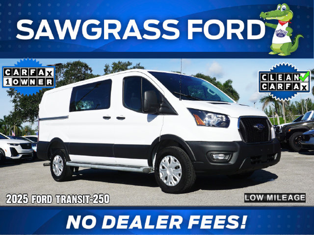 Used 2025 Ford Transit 250 Low Roof w/ Exterior Upgrade Package RWD image 1