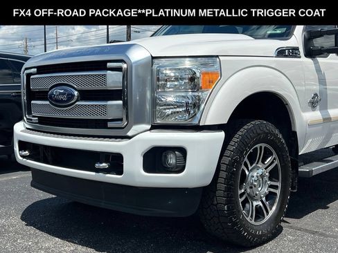 Used 2013 Ford F350 Platinum w/ FX4 Off Road Pkg AWD/4WD image 35