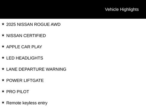 Certified 2025 Nissan Rogue SV AWD/4WD image 6