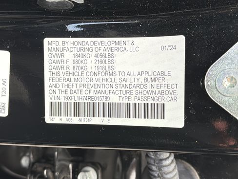 Used 2024 Honda Civic EX-L image 36