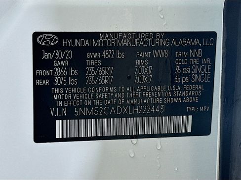 Used 2020 Hyundai Santa Fe SE image 29