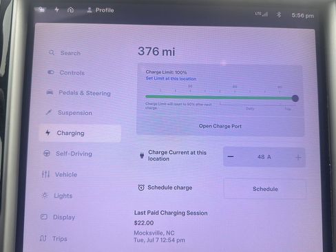 Used 2021 Tesla Model S Long Range Plus AWD/4WD image 14