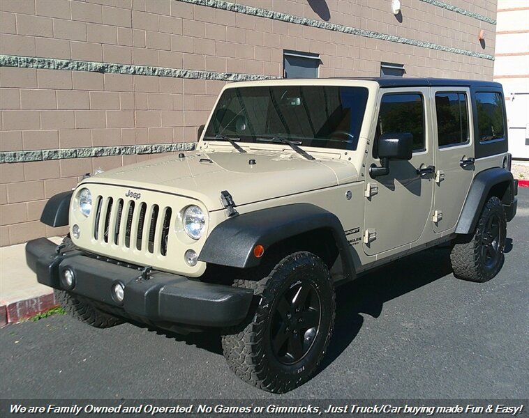 Used 2017 Jeep Wrangler Unlimited Sport w/ Quick Order Package 24S AWD/4WD image 3