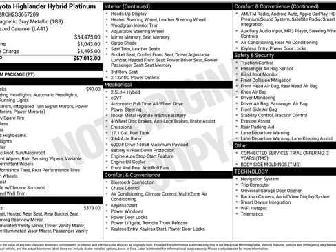 Used 2025 Toyota Highlander Platinum image 33