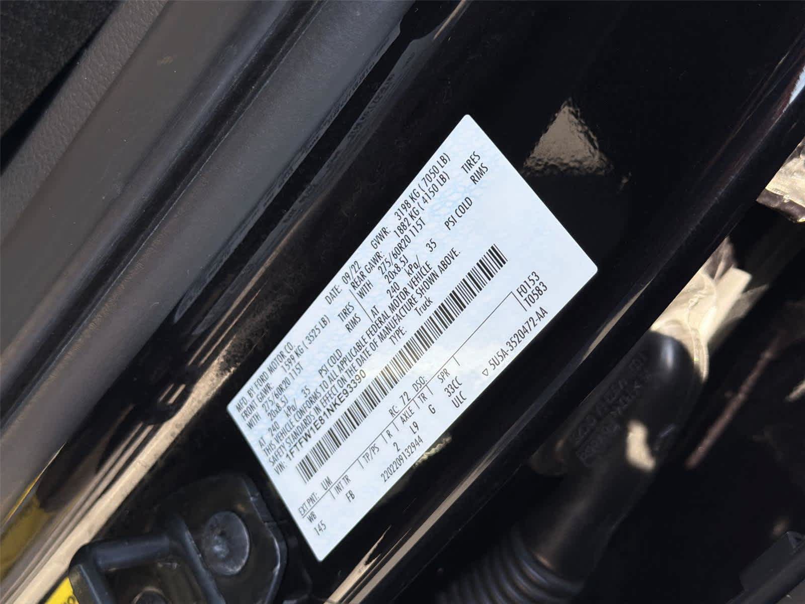 Used 2022 Ford F150 XLT w/ Equipment Group 302A High AWD/4WD image 22