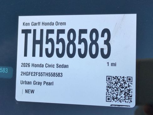 New 2026 Honda Civic Sport image 16