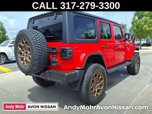 Used 2021 Jeep Wrangler Unlimited Sahara w/ Uconnect 4C Nav & Sound Group AWD/4WD image 7