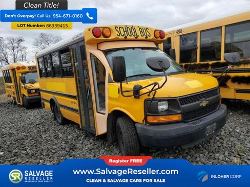 Used 2014 Chevrolet Express 3500 w/ School Bus Package image 5