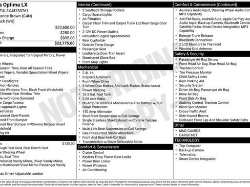Used 2018 Kia Optima LX image 23