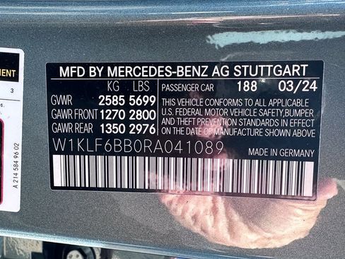 Certified 2024 Mercedes-Benz E 450 4MATIC Sedan image 26