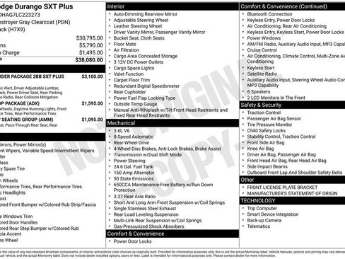 Used 2020 Dodge Durango SXT image 21