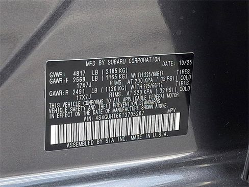 New 2026 Subaru Crosstrek 2.5i Wilderness image 33