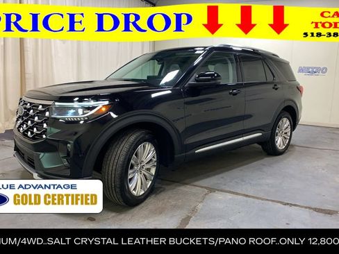 Certified 2025 Ford Explorer Platinum w/ LUX Leather Package AWD/4WD image 54