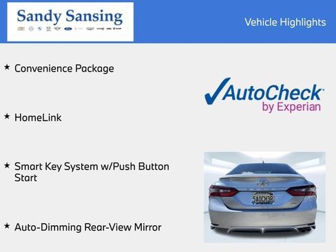 Used 2023 Toyota Camry SE w/ Convenience Package FWD image 7
