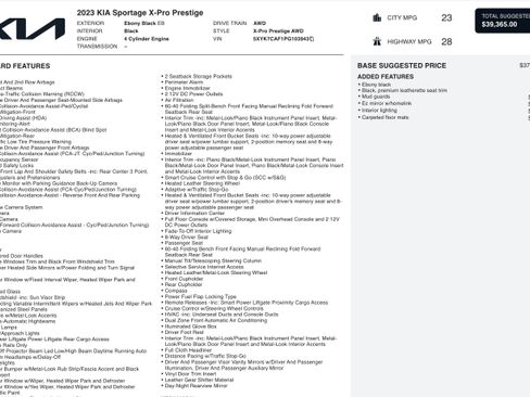 Used 2023 Kia Sportage X-Pro Prestige image 5