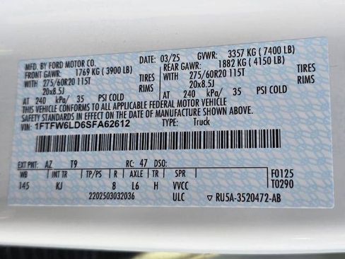 Certified 2025 Ford F150 King Ranch AWD/4WD image 36