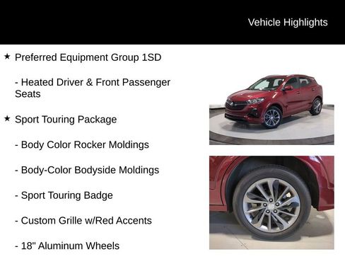 Used 2022 Buick Encore GX Select w/ Sport Touring Package image 7