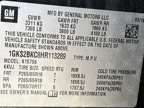 Used 2017 GMC Yukon SLT image 32