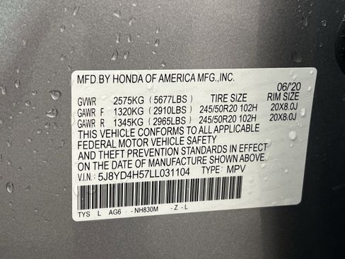 Used 2020 Acura MDX Technology image 30