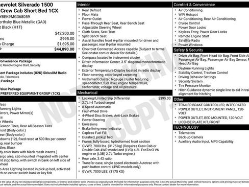 Used 2021 Chevrolet Silverado 1500 Custom image 16