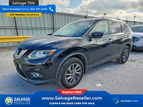 Used 2016 Nissan Rogue SL w/ SL Premium Package AWD/4WD image 1