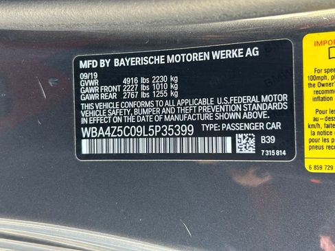 Used 2020 BMW 440i Convertible w/ M Sport Package image 41