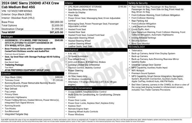 Certified 2024 GMC Sierra 2500 AT4X AWD/4WD image 6