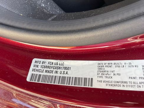 Used 2025 RAM 1500 Big Horn RWD image 13