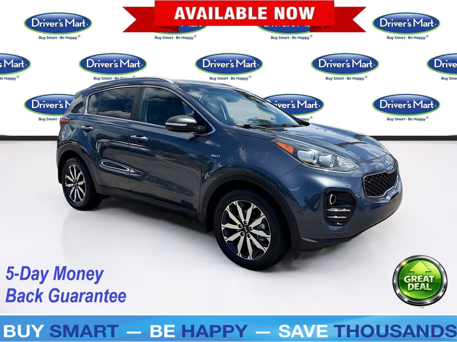 Used 2017 Kia Sportage EX w/ EX Premium Package AWD/4WD image 1