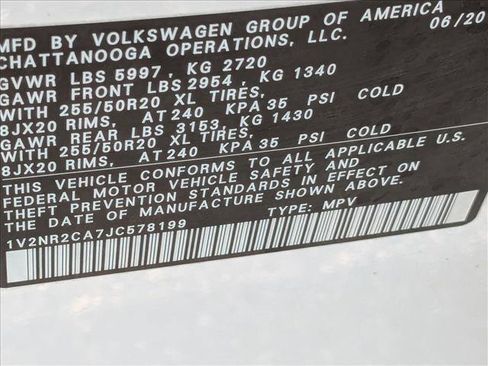 Used 2018 Volkswagen Atlas SEL Premium AWD/4WD image 23