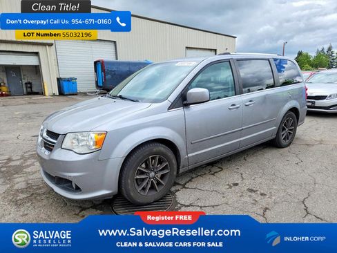 Used 2017 Dodge Grand Caravan SXT FWD image 1