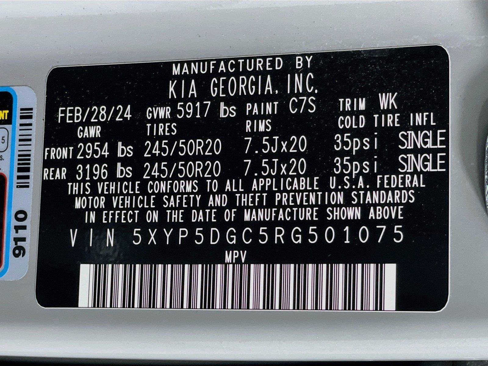Certified 2024 Kia Telluride SX X-Line AWD/4WD image 38