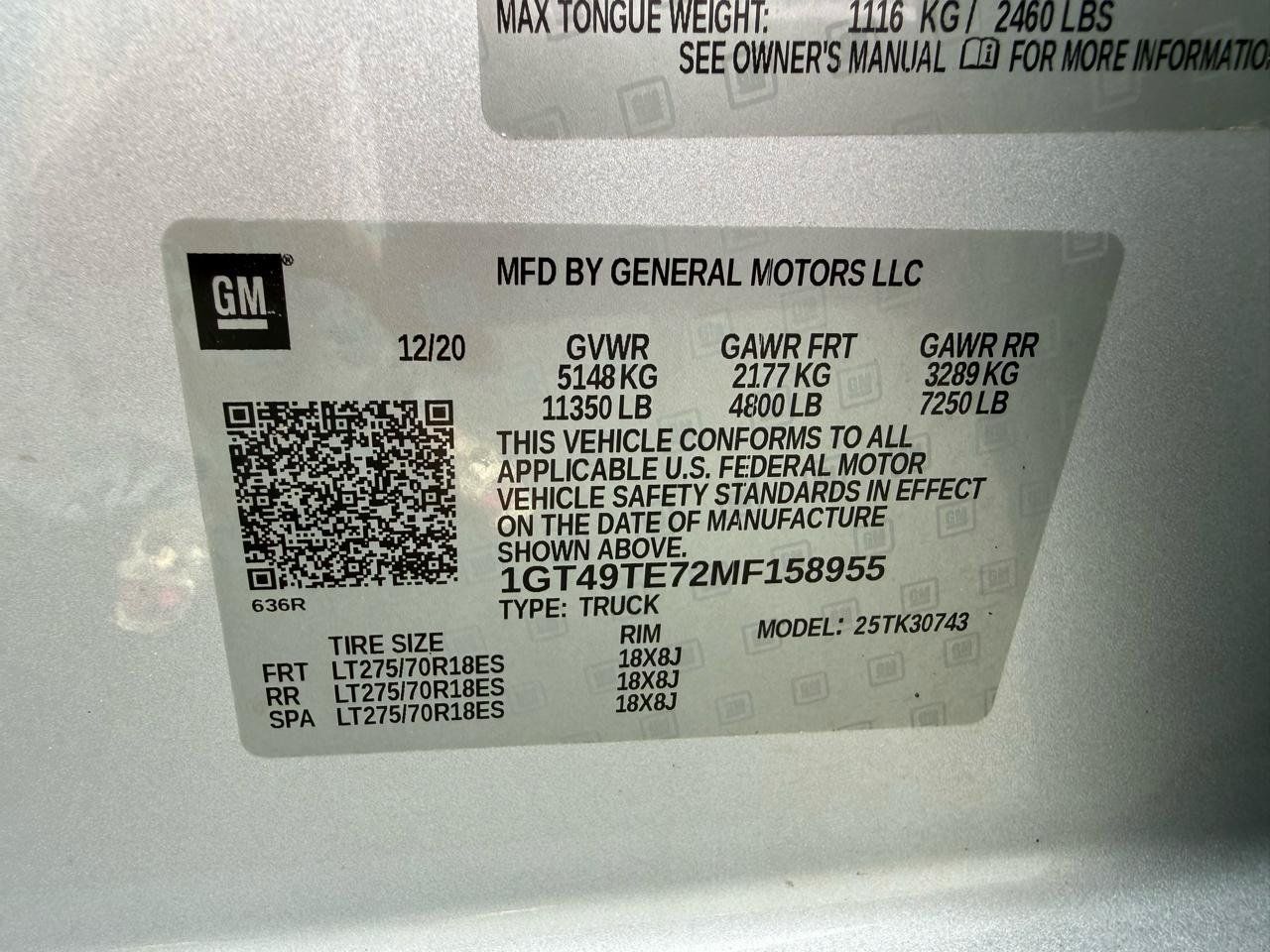 Used 2021 GMC Sierra 3500 SLE w/ SLE Convenience Package AWD/4WD image 48