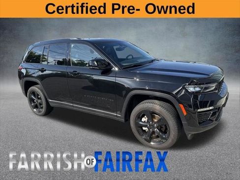 Certified 2024 Jeep Grand Cherokee Limited w/ Black Appearance Package AWD/4WD image 1